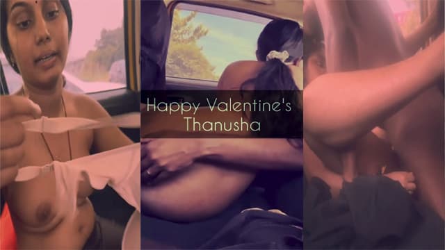 Valentine’s Day Tamil Lovers Sex Car Blowjob Online
