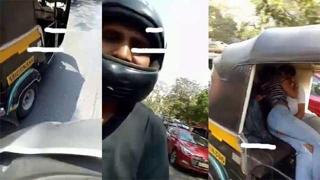Traffic Jam Horny Couple – Auto Hard Fuck