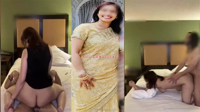 Desi Hotwife Anitaukslut4u Riding Doggy New