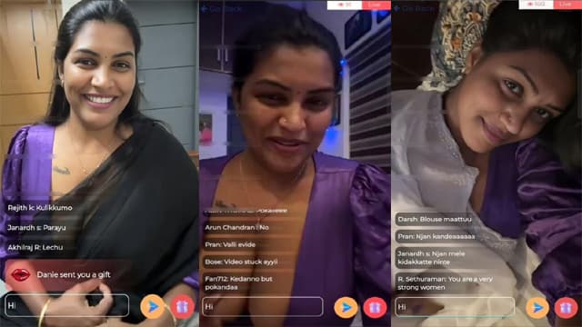 Desi Cute Mallu Mua Reshma Big Butt Show