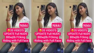Desi Niharika Nikki Most Blowjob Riding Hard Fuck Full Face