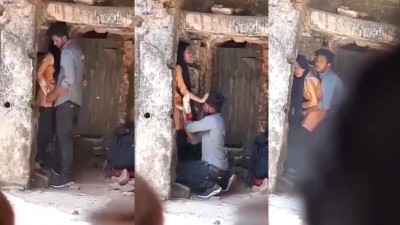 College Couple – Outdoor Pussy Fucking
