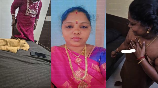 Tamil Aunty Affair Meetup & Fun Threesome in Hotel Video